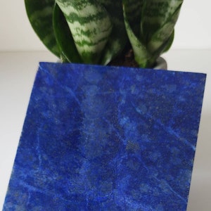 10 x 10 cm Polished Stone Sided Tile | A+++ Lapis Lazuli, Lapis Tiles, Natural Stone Tiles, Traditional Tiles, natural lapis, Mosaic Tesserae