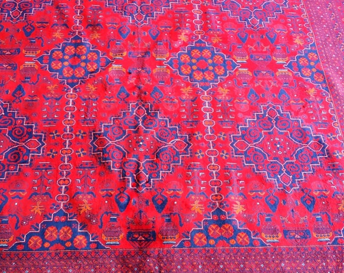 Flash Sale - Afghan Handmade | punch needle rug, custom rug, kawaii rug, boys room, blankets, dusty rose, home gifts for her, work from home