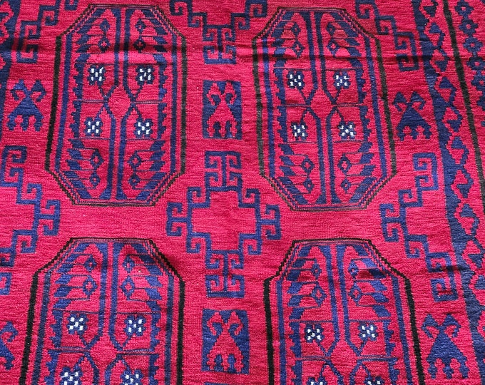 7x10 Afghan Kilim Rug, oriental rug, scandinavian decor, persian kilim rug, colorful rug, bed plans, first home gift, rug for living