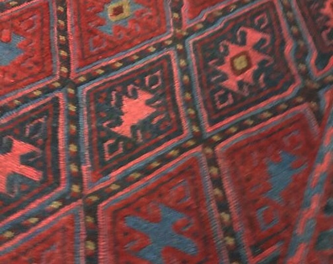 5X6'11 Mushwani Afghan Kilim Rug, Barjasta Kilim Rugs, Rug Carpet, Area Rug Carpet, Bohemian Rug, Handmade Turkish Rug, Muted Rug, Kilim