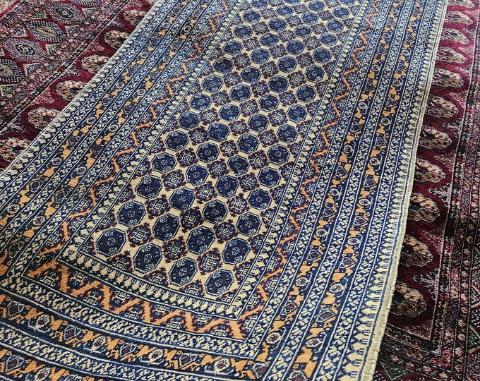 Stunning Soft handknotted Khamyab rug made with Famous Ghazni Wool Runner Rug, Kitchen Rug, Hallway Runner Rug, Long Runner Rug, Turkish Rug