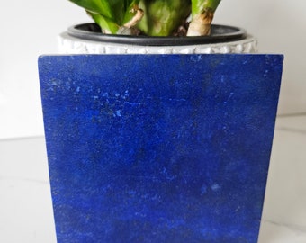 10 x 10 cm Polished Stone Sided Tile | A+++ Lapis Lazuli, Lapis Tiles, Natural Stone Tiles, Traditional Tiles, natural lapis, Mosaic Tesserae