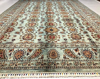 7x10 Feet Huge Very High Quality Mamluk Rug | Afghan Designed Tribal Carpet for the Living Room