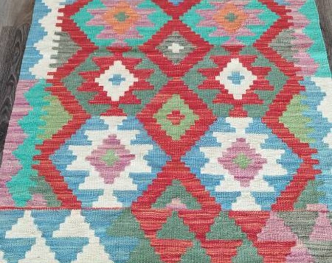 2'7x9'6 afghan wool kilim, home depot carpet, area rugs, custom rugs, afghan rugs, rugs for living room, stair carpet, living room rug