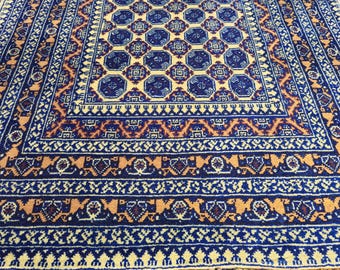 Stunning Soft handknotted Khamyab rug made with Famous Ghazni Wool Runner Rug, Kitchen Rug, Hallway Runner Rug, Long Runner Rug, Turkish Rug