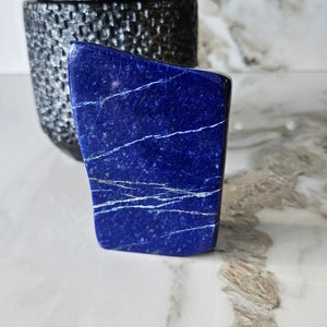 Authentic Free Form Lapis Lazuli, Raw Natural Blue Stone, floors and walls, Free form, large bead, loose gemstones, Calmness, mosaic stone