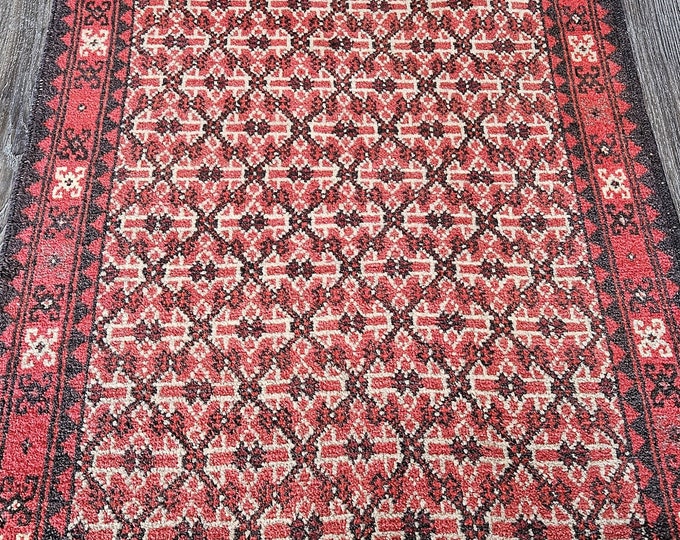 2x3 Handmade Bokhara Runner Rug, turkish rug, bathroom rug, turkish kilim rug, rugs for living room, carpet stores, rustic decor, carpet bag