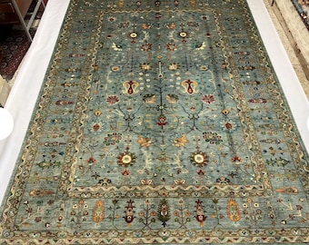 Handmade Ghazni Afghan Rug, Persian Designed For Living Room | Wool Area Oriental Carpet, Maroon