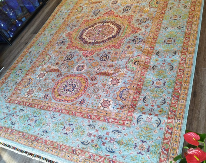 Brand new Handmade Maimana Afghan Red Kilim Rug Kitchen Office, Carpet Flat Woven Kilim Rug Handwoven Flat woven Kilim Rugs, Big size rug