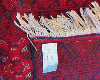 Excellent 2x9 Afghan Handmade Rug, funky rug, sustainable decor, Christmas Gift, chindi rug, turkish rug, gift for her, wedding decor, patio