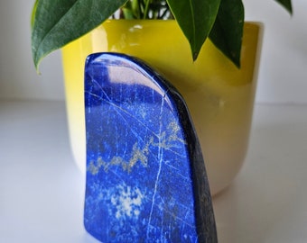 Free Form A+++ Lapis Lazuli , Lapis Freeform, Lapis Lazuli Tumble, polished slab, leadership, Decor, Stability, Desk Accessories, willpower