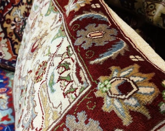 Persian Pillow Cover | Blue Pillow Cover | Custom Handmade Pillow | | Majlis Pillow | Afghan Pillow Cover | Afghan Pillow Set | decor