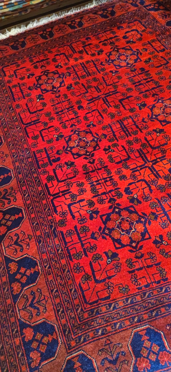 Soft Wellmade Afghan Merinos Rug Handmade Area Rug Etsy