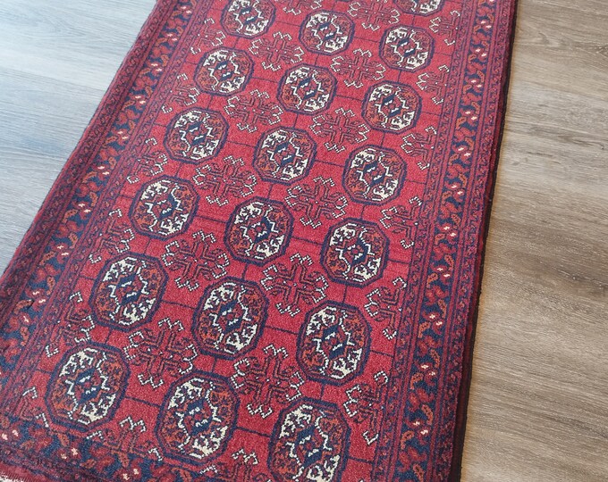 Excellent 2x4 Afghan Handmade Rug, midcentury rug, home decor rug, berber carpet, boho rug, scandinavian decor, peacock rug, shag rug