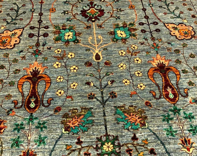 Mamluk Handmade Afghan Rug, 100% made of high-quality wool