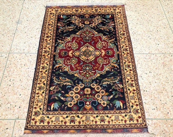 Volayati handmade rug, colorful rug, afghan rug, stair carpet, bedroom rug, abstract rug, housewarming gift, Arts and Crafts, Persian rugs