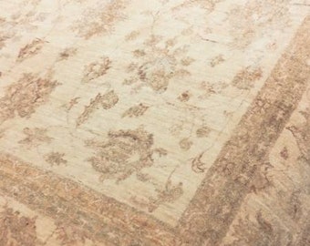 Handmade Afghan Chobi Rug, Handmade  Chobe Carpet, Authentic Persian rug, Elegant wool rug, Turkish Ziegler Ghazni rug, Living Area Rug 5x7