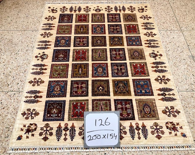5x7 Mamluk rug, abstract accent rug, sheepskin rug, kawaii rug, aera rug, carpet rug, manta patron, punch needle rug, kaws rug, afghan rug