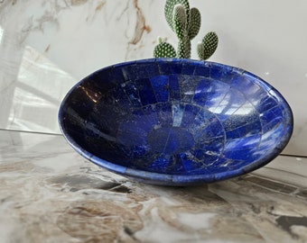 Lapis Vases and Bowles
