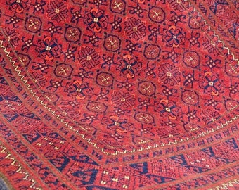 3x10 afghan handmade runner rug, excellent quality of natural wool. Persian designed, long lasting, durable and hand-knotted