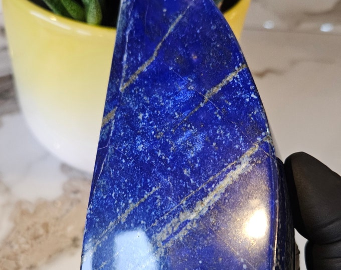 Free Form A+ Lapis Lazuli, Freeform, Polished Tumble, Love, Reiki Chakra Stone, Tumbled Crystals, success, Healing Crystal, chunky stone