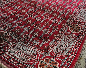 handmade afghan rug, persian rug, turkmen rug, medallion rug, wool rug, antique rug, area rug, oriental rug, turkish rug, turkoman rug