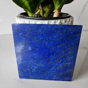 10 x 10 cm Polished Stone Sided Tile | A+++ Lapis Lazuli, Lapis Tiles, Natural Stone Tiles, Traditional Tiles, natural lapis, Mosaic Tesserae