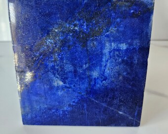 10x10 Lapis Lazuli Stone Tile | Grounding, lapis lazuli jewelry, Crystal Decor, Raw stone, loose stone, High Grade, Metaphysical stone