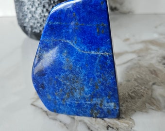 Authentic Free Form Lapis Lazuli, Raw Natural Blue Stone, floors and walls, Free form, large bead, loose gemstones, Calmness, mosaic stone