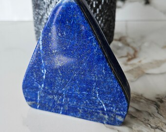 A++ Lapis Lazuli Free Form, Raw Natural Blue Stone, Gift for Mom for Spiritual Healing, Amethyst, Desk Accessories, marble, floors and walls