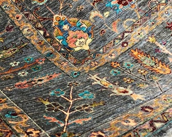 8x11 sustainable decor, oushak vintage rugs, bathroom rug, anniversary, rug runner, wall decor, bedroom rug, persian rug, custom rugs