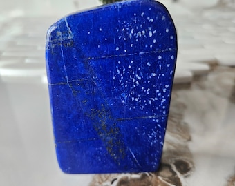 A++ Lapis Lazuli Free Form, Raw Natural Blue Stone, handmade tiles, eliminates nervousness, blue stone, Nurturing, marble, chunky stone