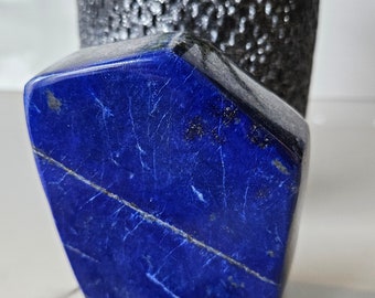 Free Form A+++ Lapis Lazuli , Lapis Freeform, Lapis Lazuli Tumble, polished slab, leadership, Decor, Stability, Desk Accessories, willpower