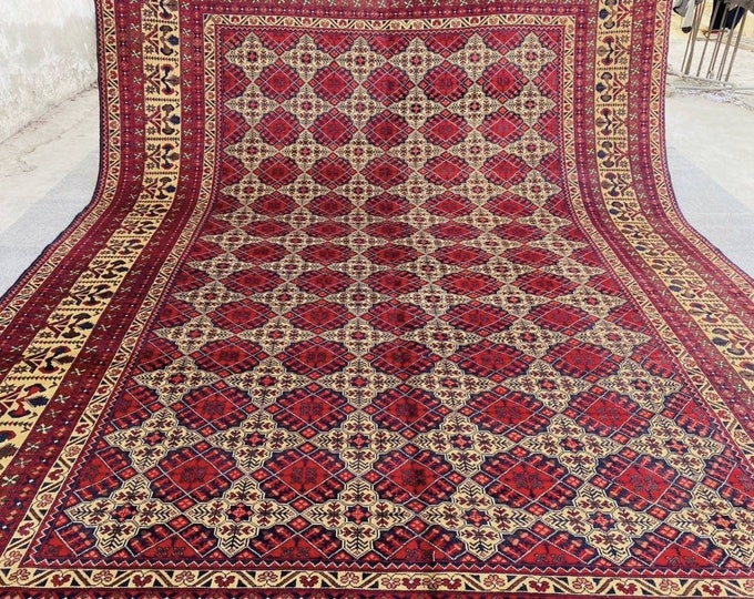 10x13 merinos afghan large rug, morocco rug, large floor rugs, area rug, war rug, colorful rug, wool rug, rugs for living room, persian rug