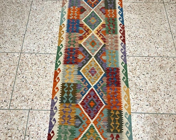 2'7x9'6 afghan wool kilim, carpet stores, bohemian rug, large floor rugs, fluffy rug, blankets, custom rugs, home depot area rug