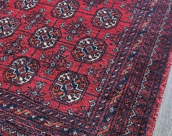 Handmade Bokhara Runner Rug, 2x3 rug, reading rug, knit gift, modern furniture, safavieh handmade, sewing, white rug, rug runner