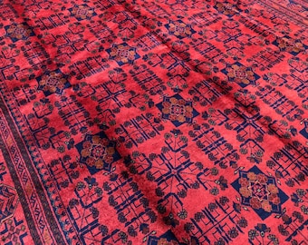 7 x 10 ft Handmade Afghan Rug