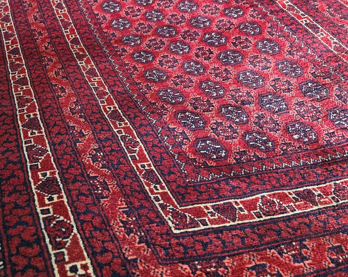 Stunning well-made Afghan khawaja roshnae runner rug made with soft sheep wool on a wool f, runner, hallway runner, woolen runner rug