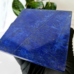 10 x 10 cm Polished Stone Sided Tile | A+++ Lapis Lazuli, Lapis Tiles, Natural Stone Tiles, Traditional Tiles, natural lapis, Mosaic Tesserae