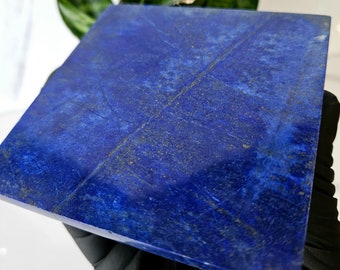 10 x 10 cm Polished Stone Sided Tile | A+++ Lapis Lazuli, Lapis Tiles, Natural Stone Tiles, Traditional Tiles, natural lapis, Mosaic Tesserae