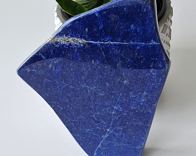 Free Form A+++ Lapis Lazuli , Lapis Freeform, Lapis Lazuli Tumble, polished slab, leadership, Decor, Stability, Desk Accessories, Healing