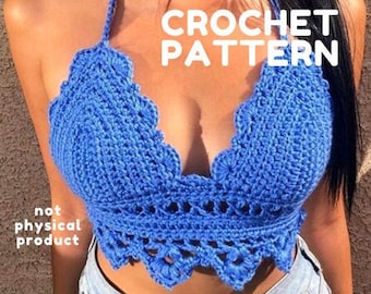 CROCHET PATTERN - Petrichor Bra Top