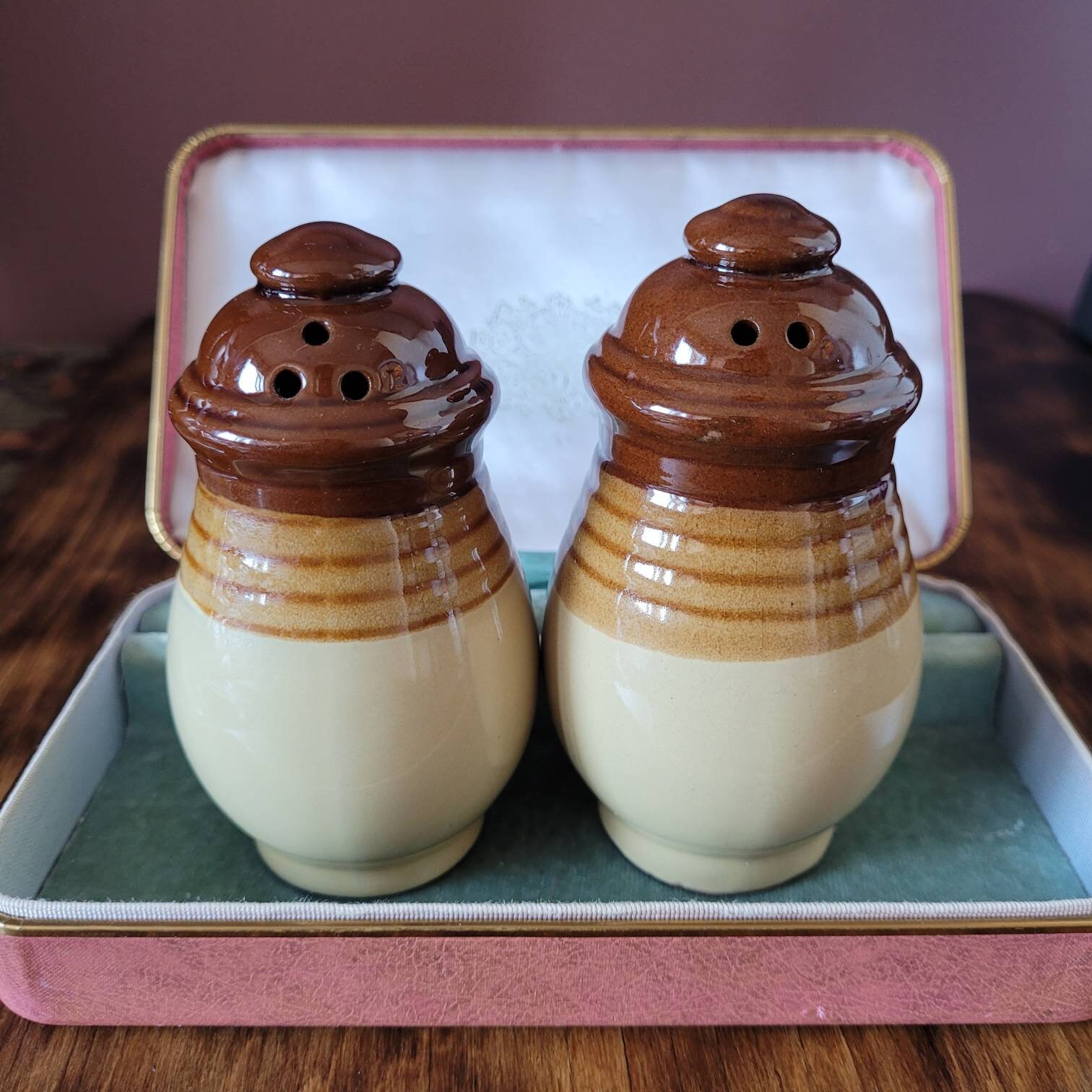 Kitchen & Dining Salt & Pepper Shakers Mid Century Salt and Pepper