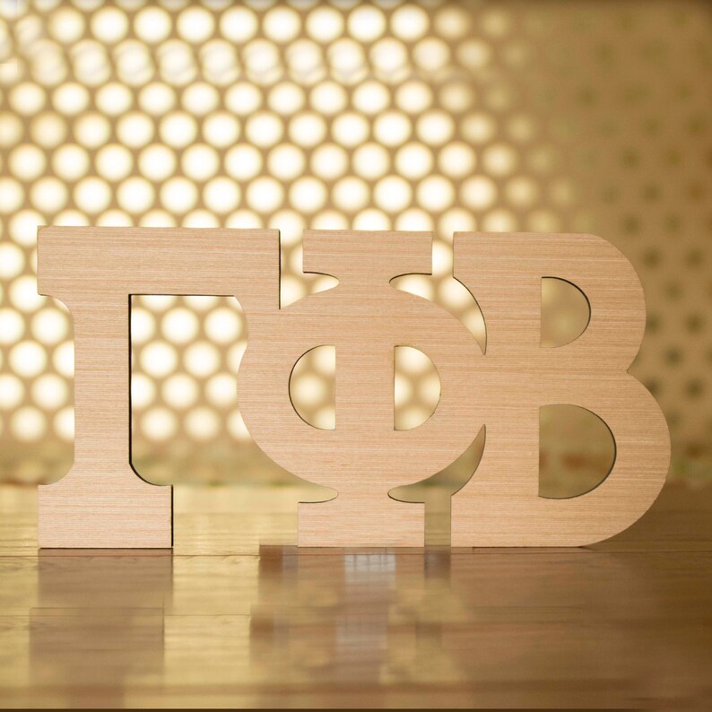 Gamma Phi Beta Wooden Sorority Letters Greek Big