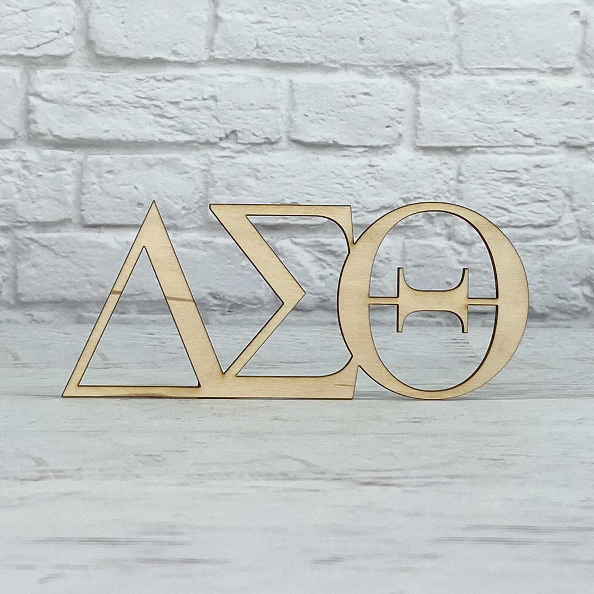 Delta Sigma Theta Wooden Sorority Letters Greek Letters Big Etsy
