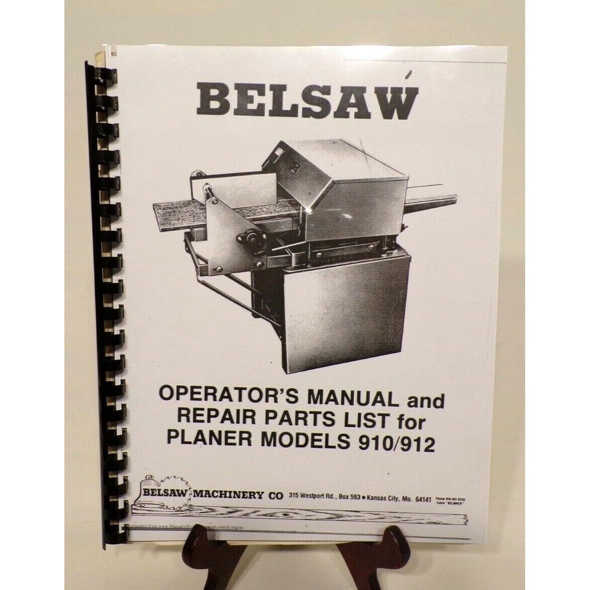 Foley Belsaw Model 910 / 912 Planer Molder Operator & Parts Manual Etsy