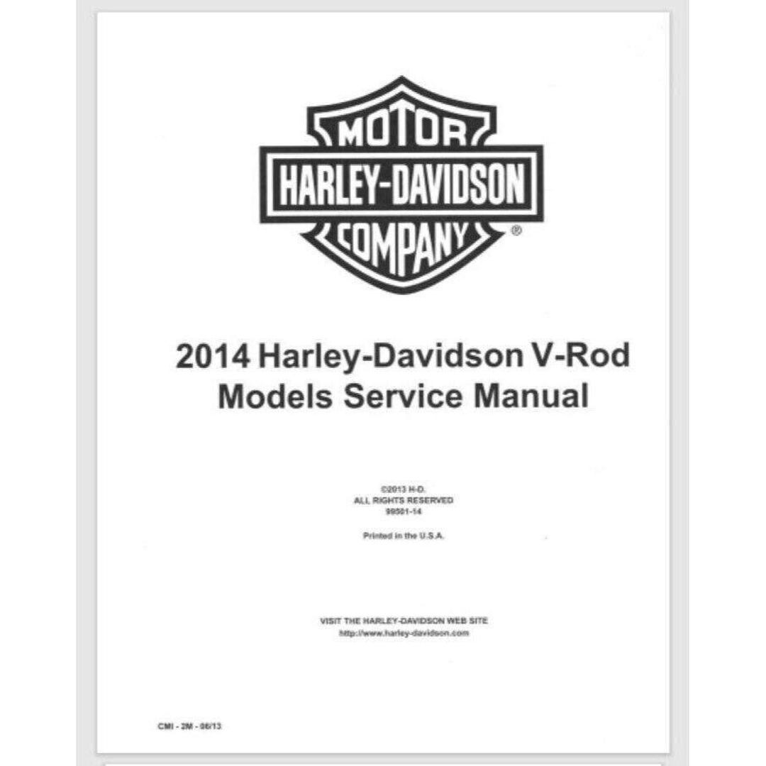 2014 ハーレーダビッドソン V-ROD サービスマニュアル 578 ページ