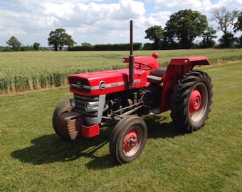 MASSEY FERGUSON MF135 Manual del operador del tractor 77 páginas orig. pub. 1973