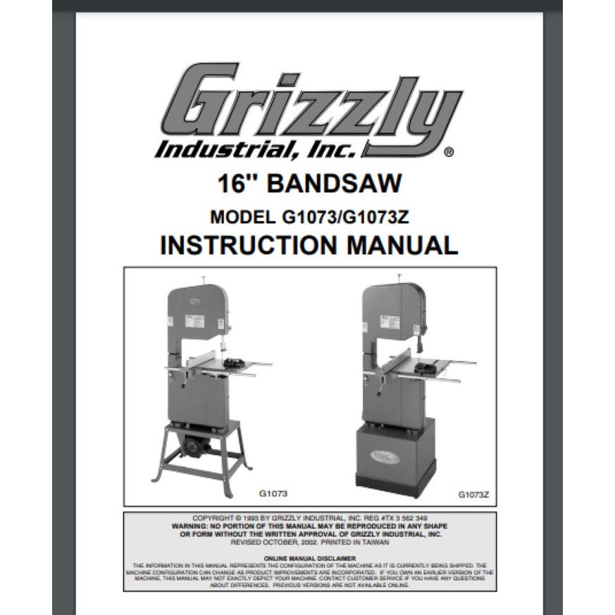 Grizzly g1073 cheap