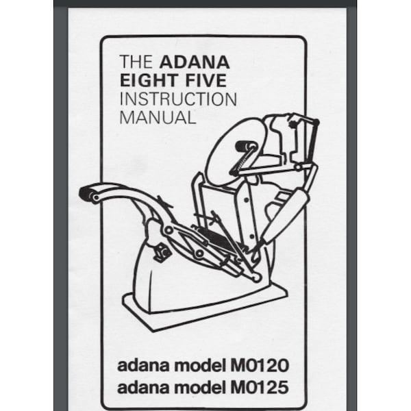 Adana printing press manual 8 x5 manual mo0120 mo0125